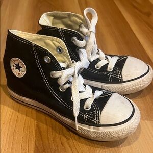 Converse Kids Black and White High-Tops